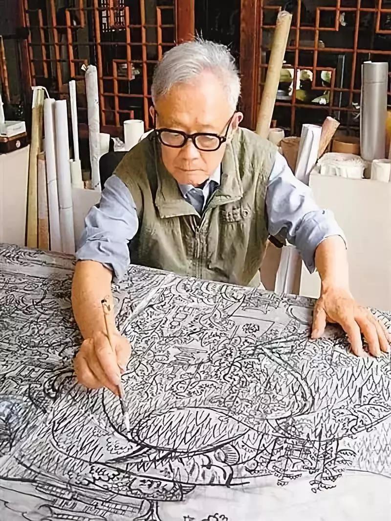習總書(shū)記高度贊揚與肯定藝術(shù)家周令釗老先生